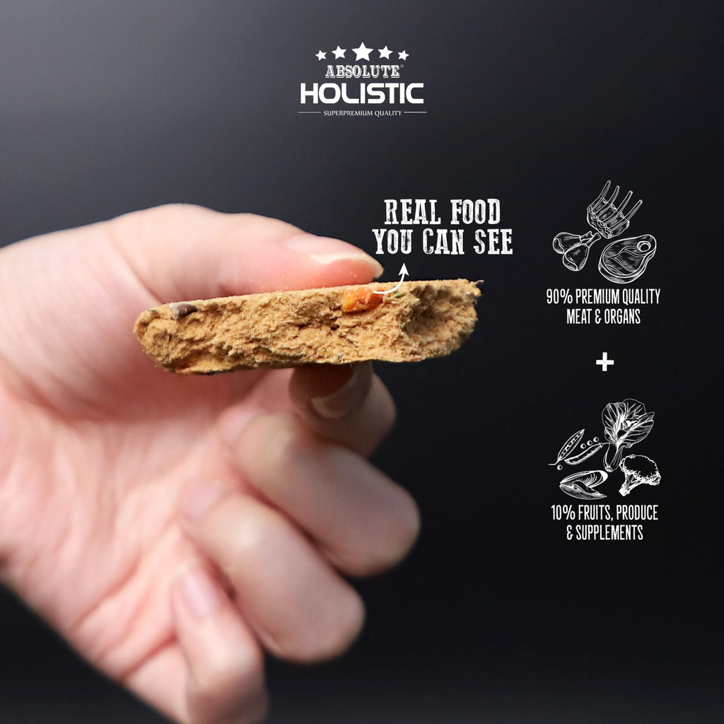 Absolute Holistic Freeze Dried Raw Patties for Dogs - Duck (Sample)
