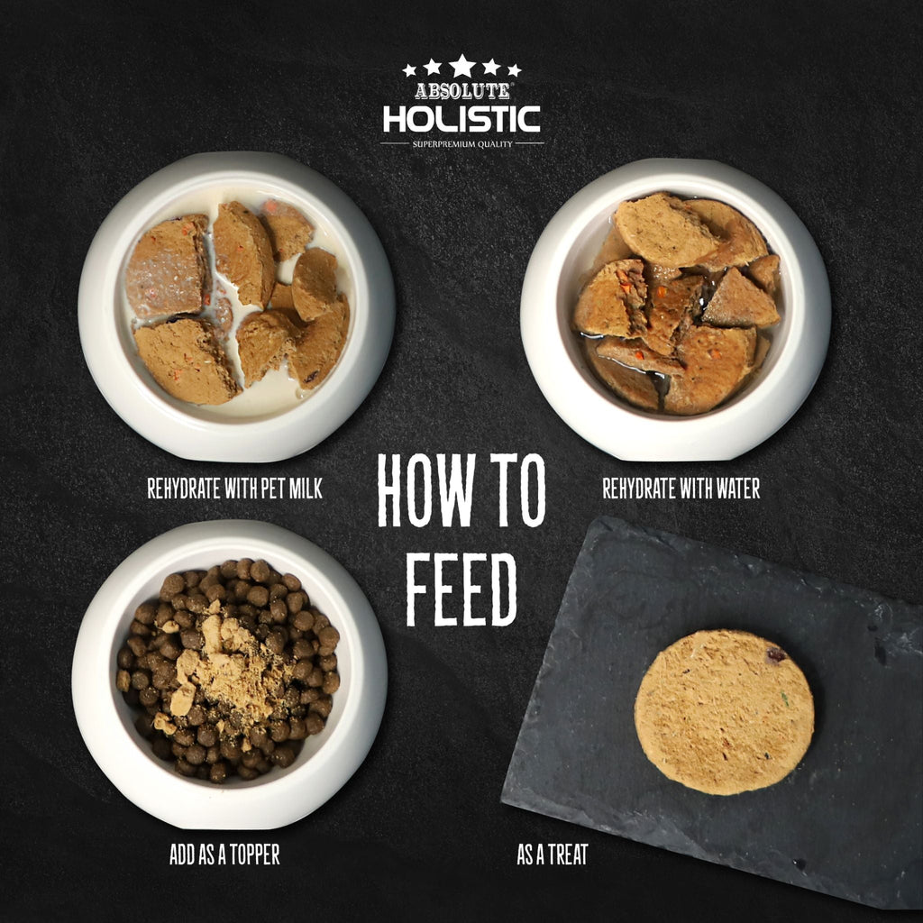 Absolute Holistic Freeze Dried Raw Patties for Dogs - Duck (Sample)