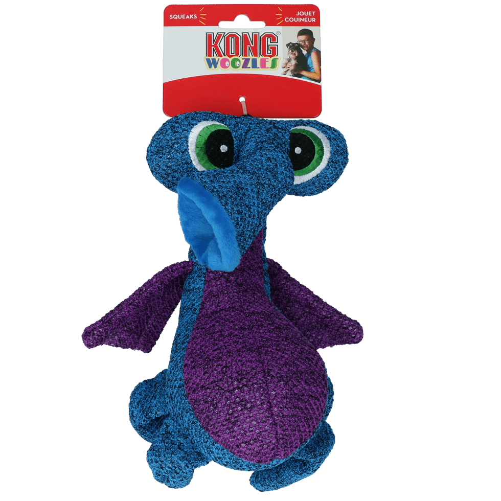 KONG Dog Toy - Woozles Blue (1 Size)