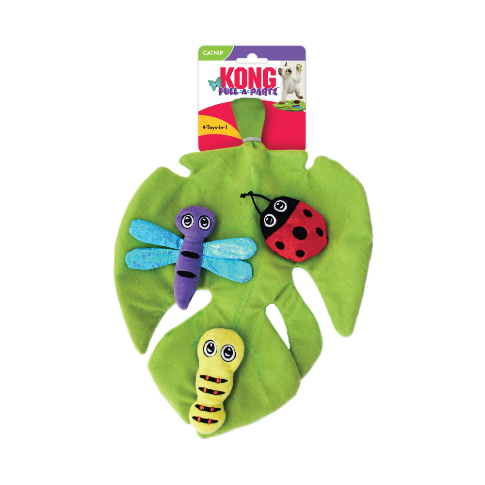 KONG Toy for Cats - Pull-A-Partz Bugz.
