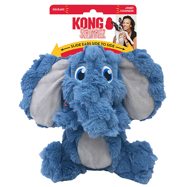 KONG Dog Toy - Srumplez Elephant (1 Size)