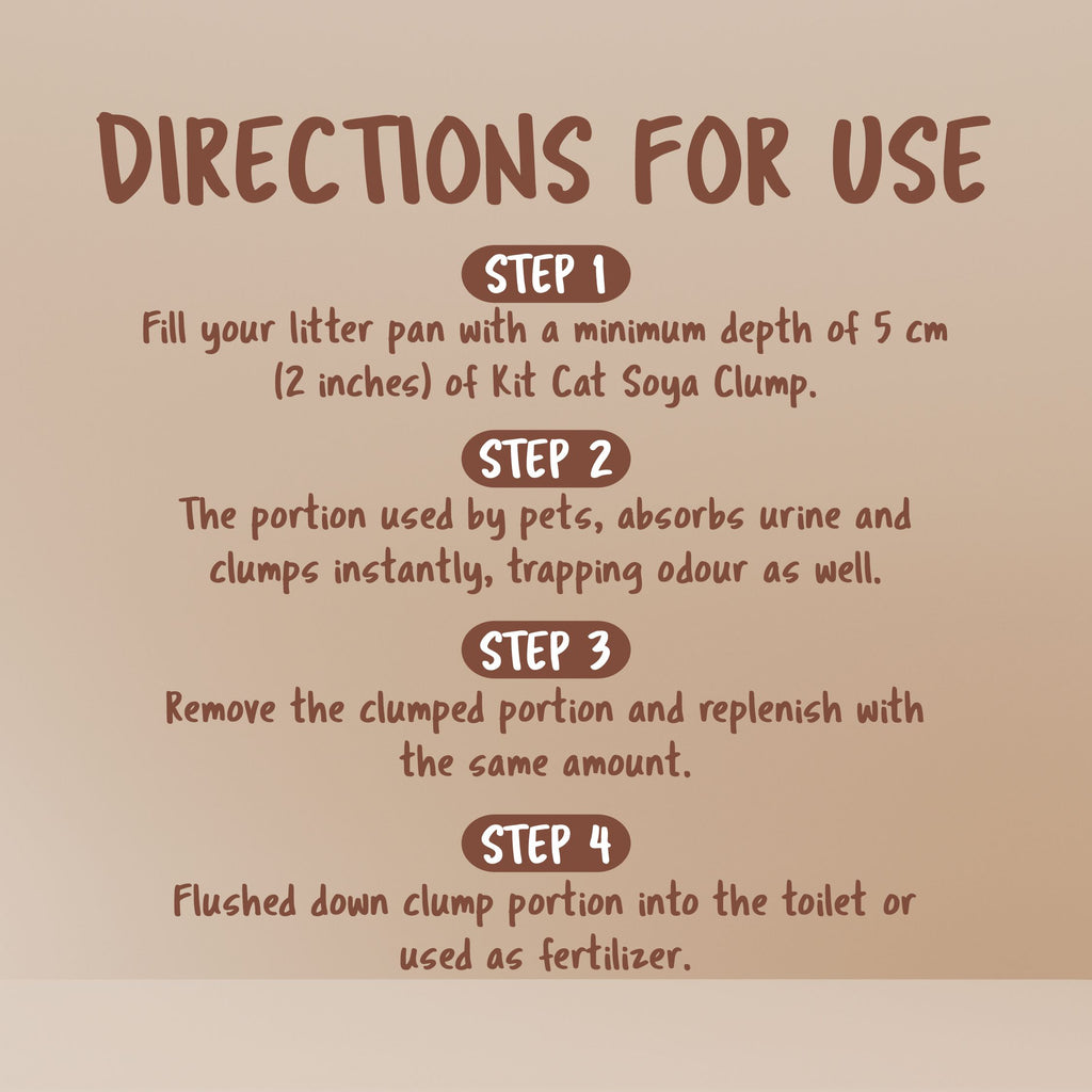 Kit Cat Soya Clump Cat Litter - Coffee (7L)