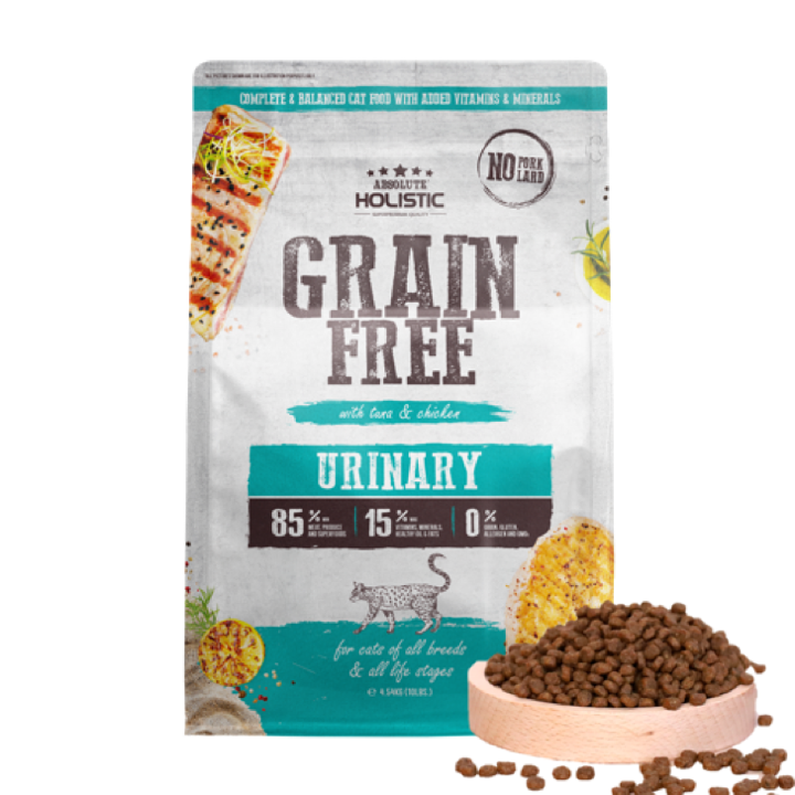 Absolute Holistic Grain Free Dry Cat Food -  Urinary (10lbs)