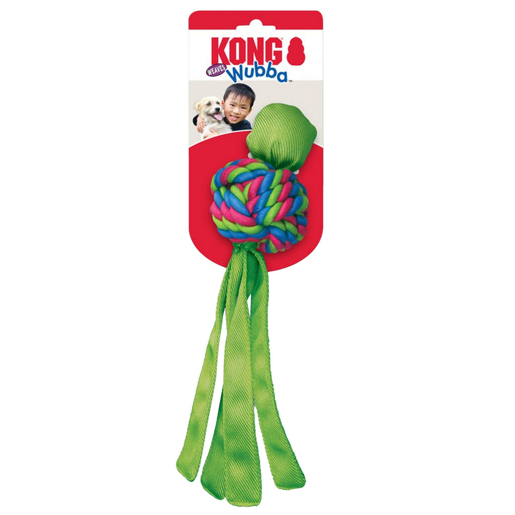 KONG Dog Toy - Wubba™ Weaves Assorted (3 Sizes)