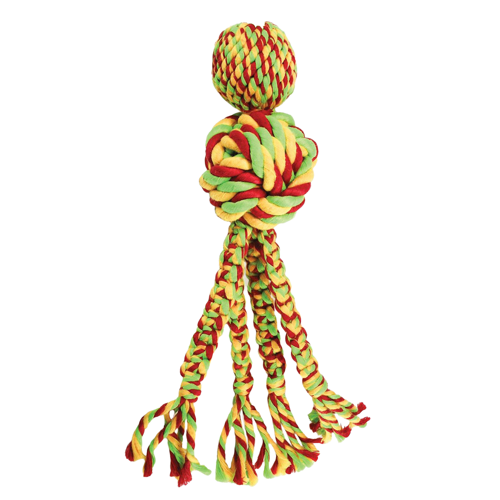 KONG Dog Toy - Wubba™ Weaves with Rope Assorted (3 Sizes)