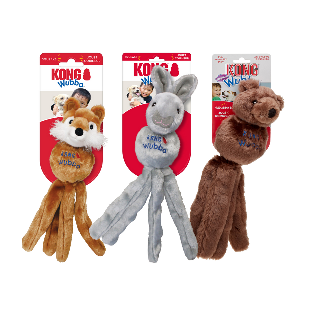 KONG Dog Toy - Wubba™ Friends Assorted (3 Sizes)
