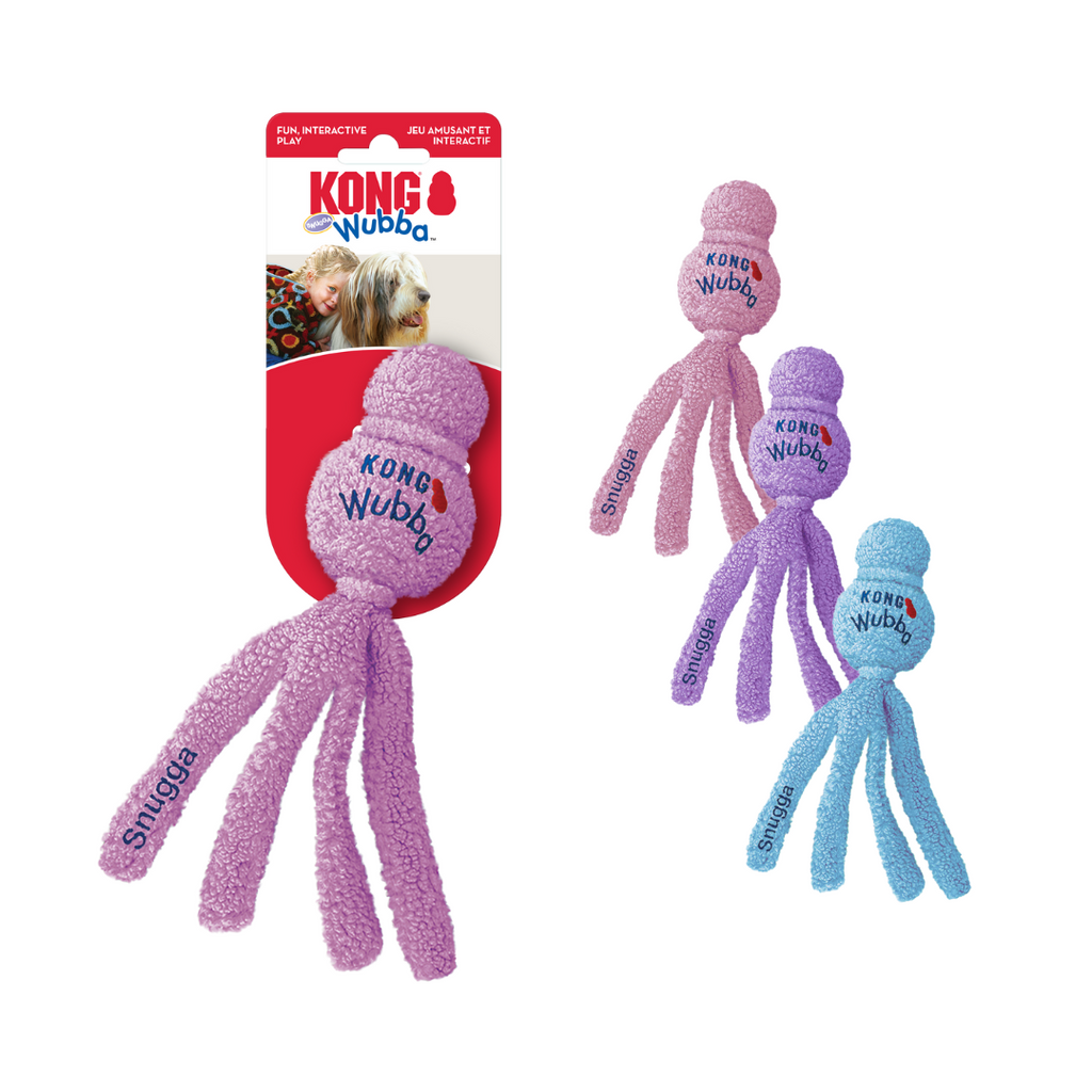 KONG Dog Toy - Snugga Wubba™ Assorted (2 Sizes)