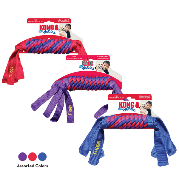 KONG Dog Toy Tugga Wubba Assorted 3 Sizes B2K Pet Singapore