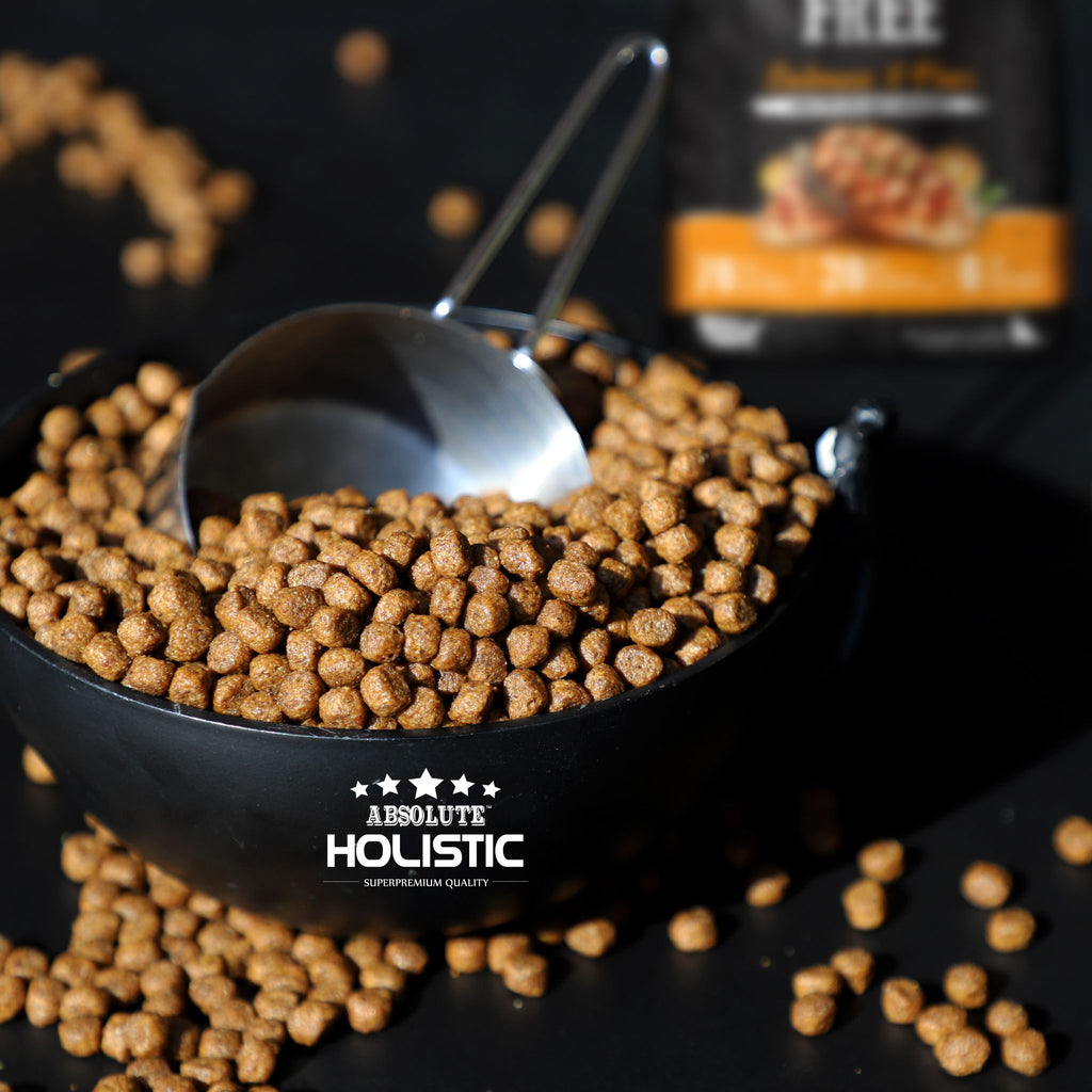 Absolute Holistic Grain Free Dry Dog Food -  Salmon & Peas (0.5lbs)