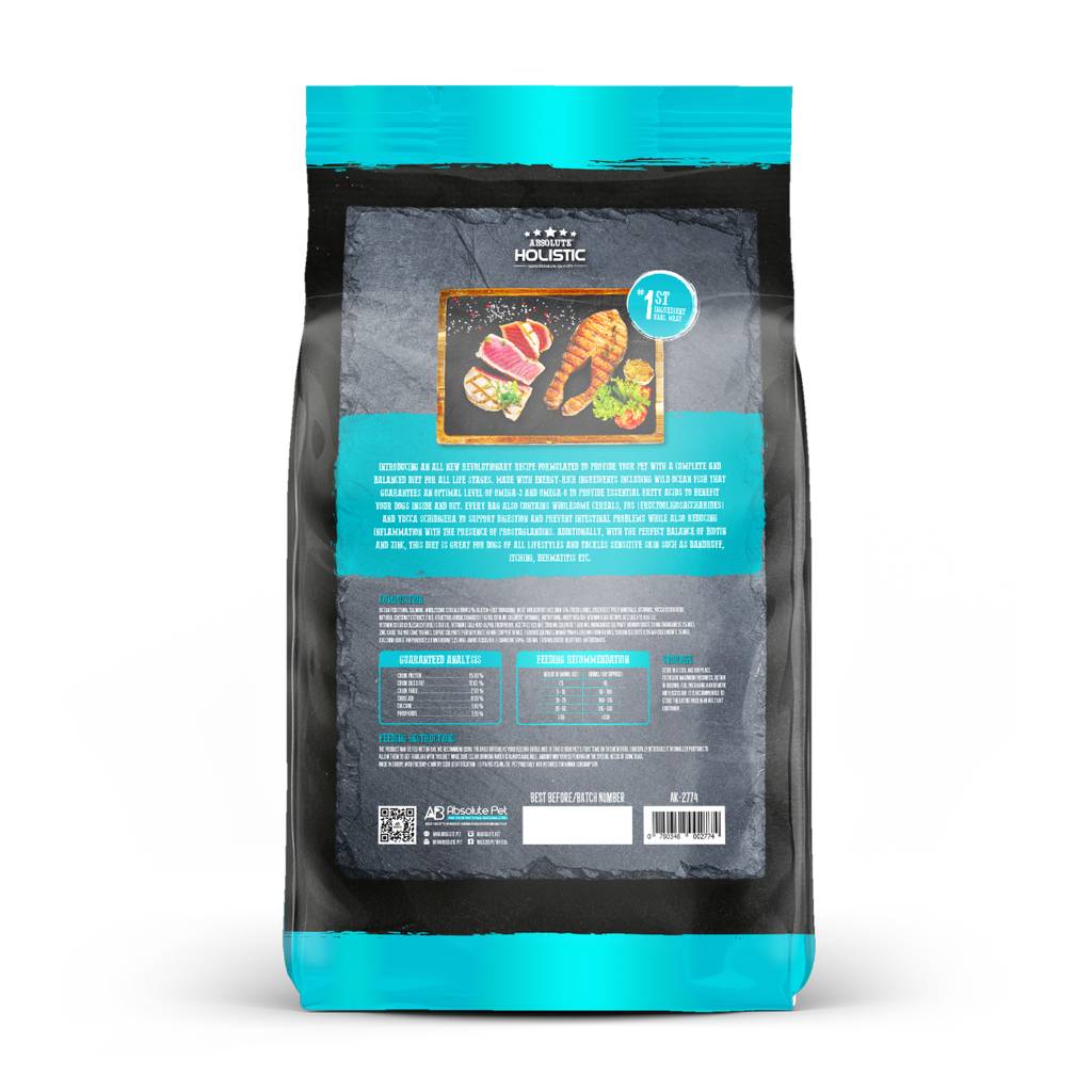 Absolute Holistic Kibbles in the Bag Dry Dog Food - Tuna & Salmon (Sample)