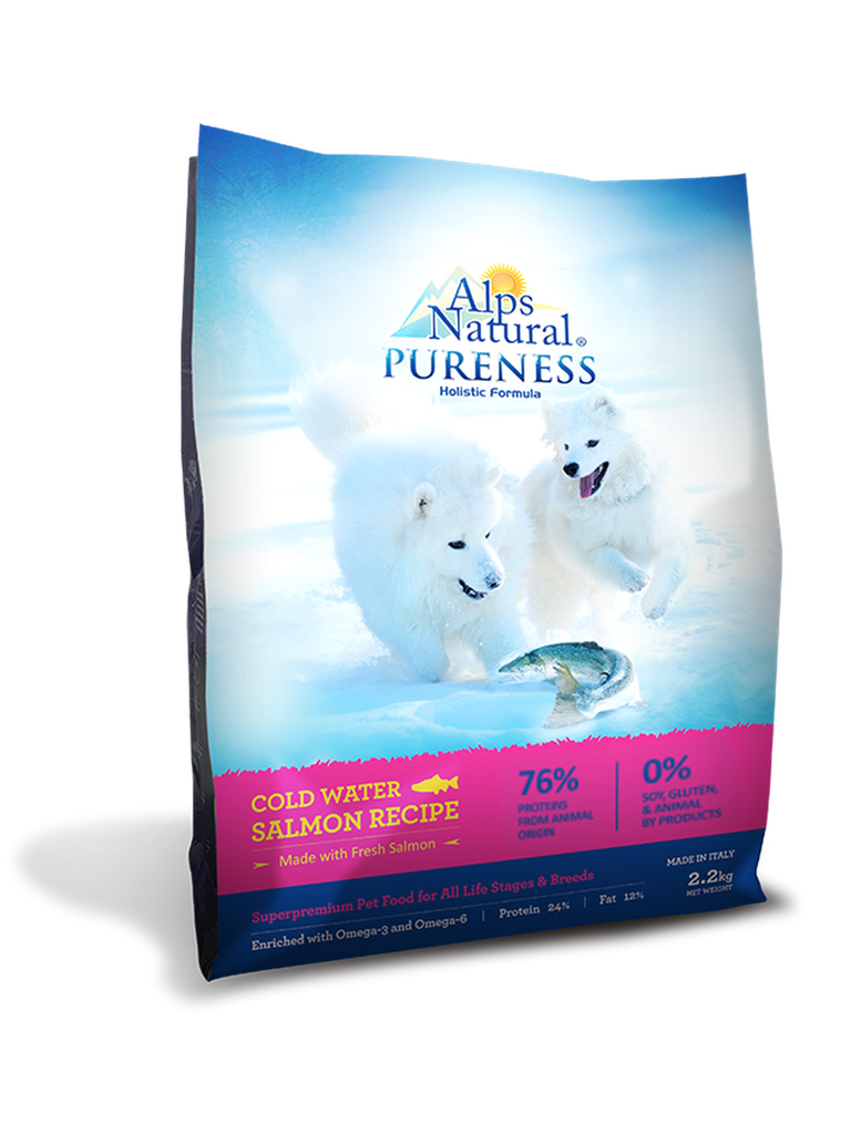 Alps Natural Pureness Holistic Dry Dog Food - Salmon Recipe (2.5kg)