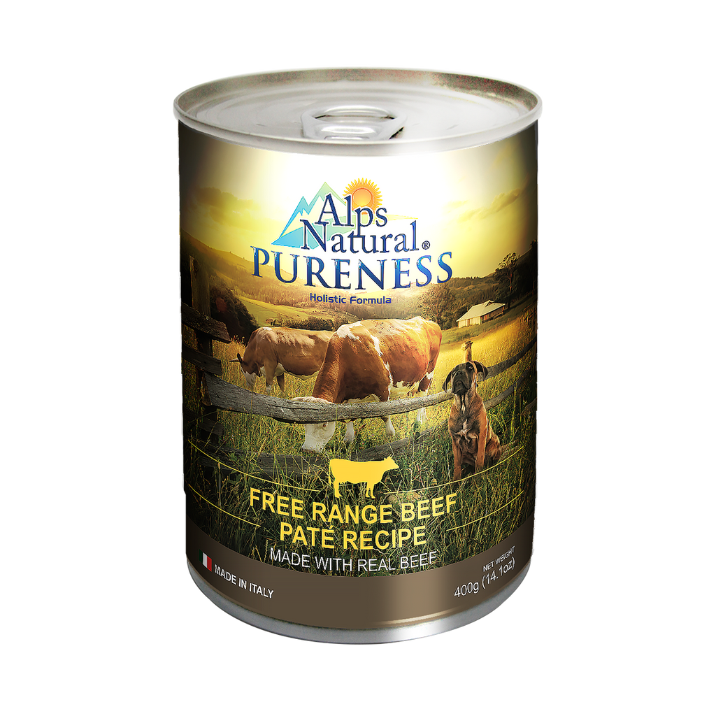 Alps Natural Canned Dog Food - Classic Beef (400g)