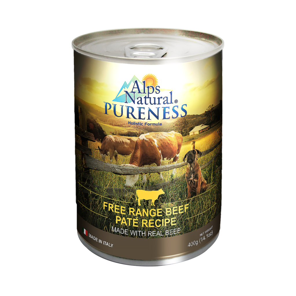 [CTN OF 24] Alps Natural Canned Dog Food - Classic Beef (400g)