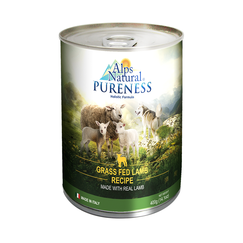 [CTN OF 24] Alps Natural Canned Dog Food - Classic Lamb (400g)