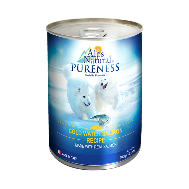 [CTN OF 24] Alps Natural Canned Dog Food - Classic Salmon (400g)