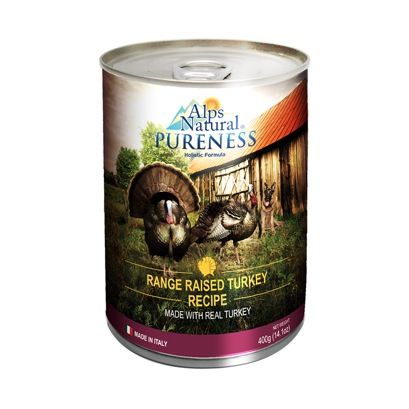 [CTN OF 24] Alps Natural Canned Dog Food - Classic Turkey (400g)