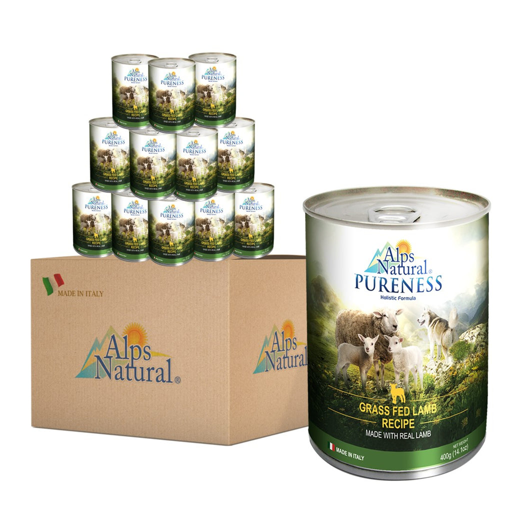 [CTN OF 24] Alps Natural Canned Dog Food - Classic Lamb (400g)