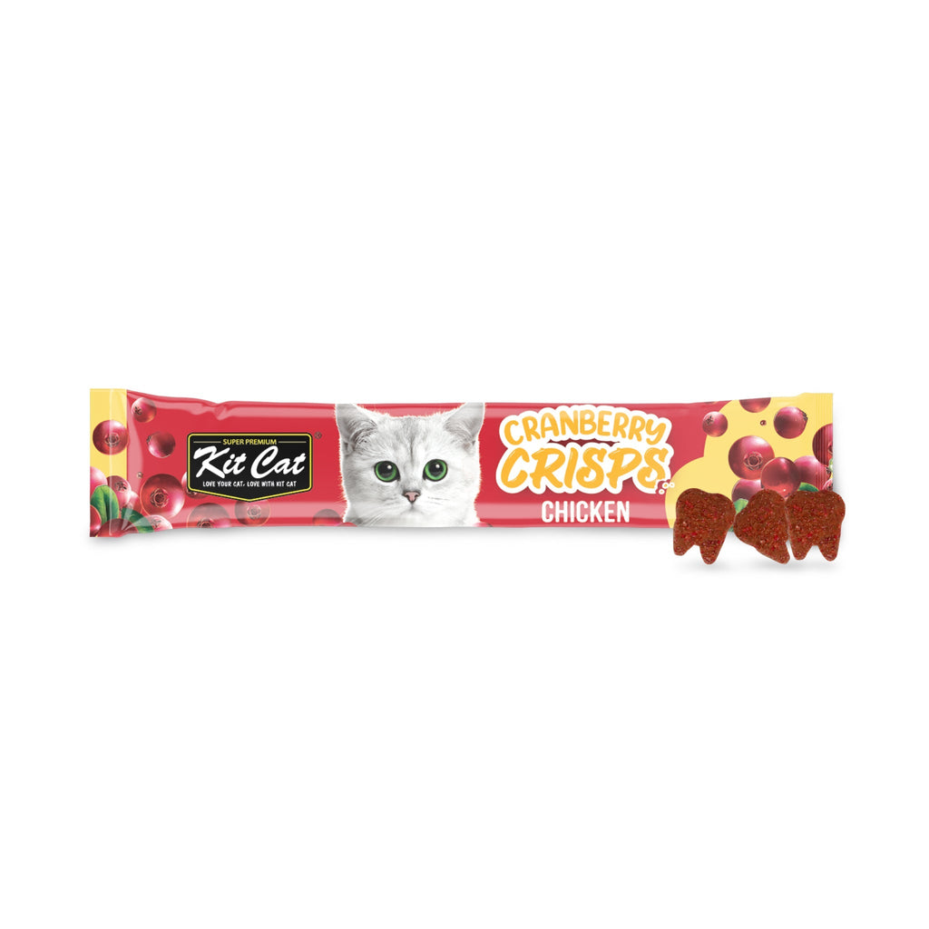 Kit Cat Cranberry Crisps Cat Treat - Chicken (20g)