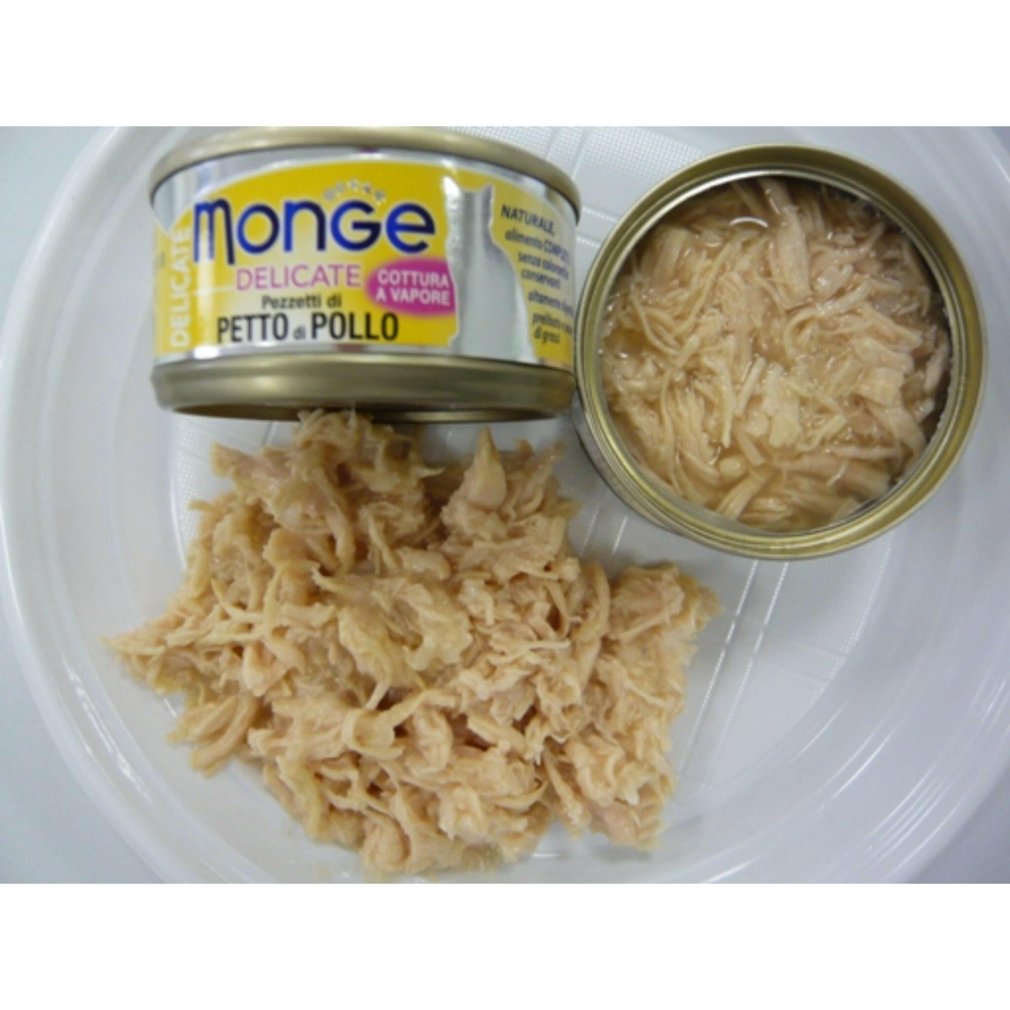 Monge Cat Canned Food - Delicate Tender Chicken (80g).