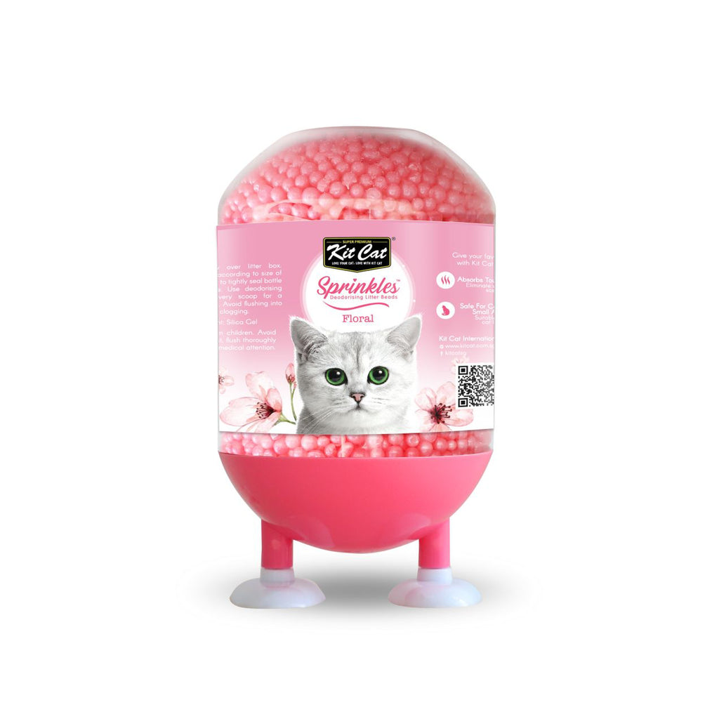 Kit Cat Sprinkles Cat Litter Deodoriser - Floral (240g)