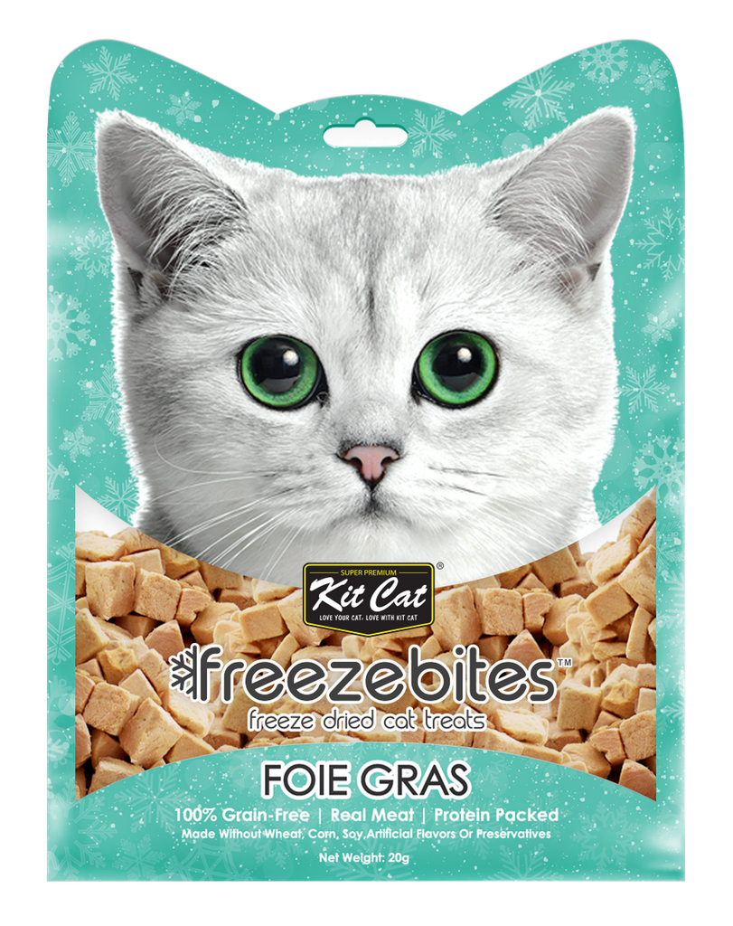 [CTN OF 24] Kit Cat Freeze Bites Cat Treat - Foie Gras (15g)