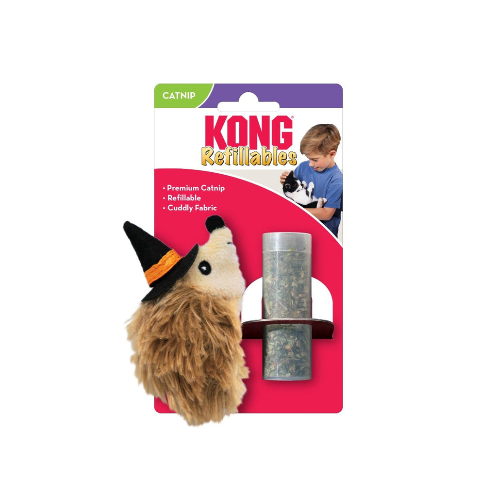 KONG Cat Toy - Halloween Refillables Hedgehog (1 Size)