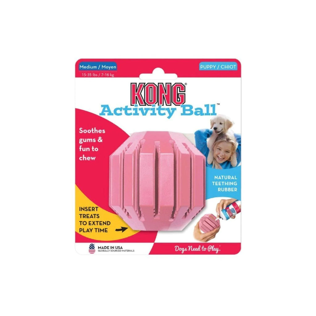 KONG Dog Toy - Puppy Activity Ball (2 Sizes)