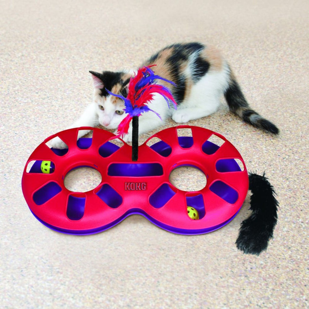 KONG Cat Toy - Cat Active Eight Track (1 Size)