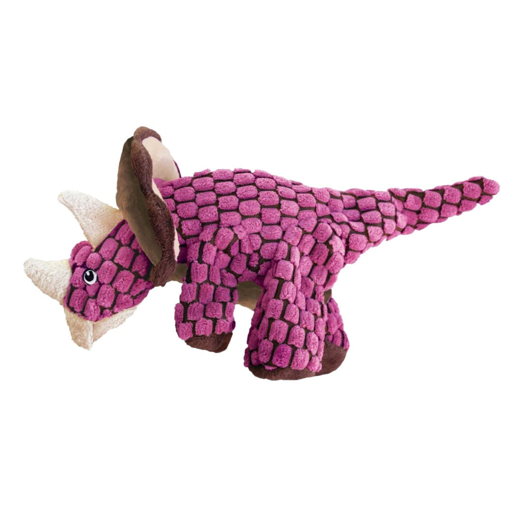 KONG Dog Toy - Dynos Triceratops Pink (1 Size)