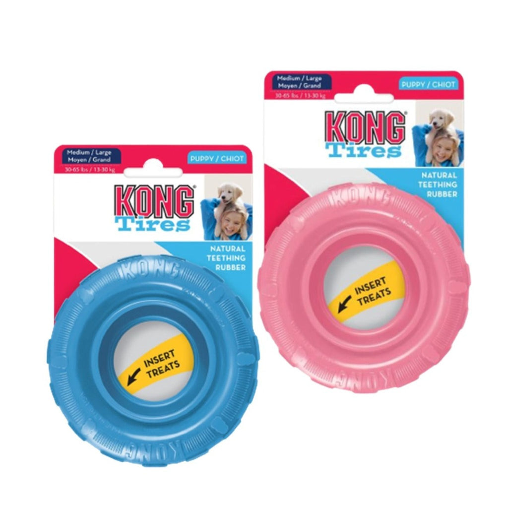 KONG Dog Toy - Puppy Tires (2 Sizes)