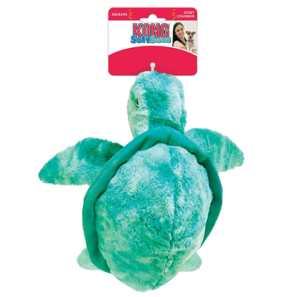 KONG Dog Toy - Softseas Turtle (2 Sizes)