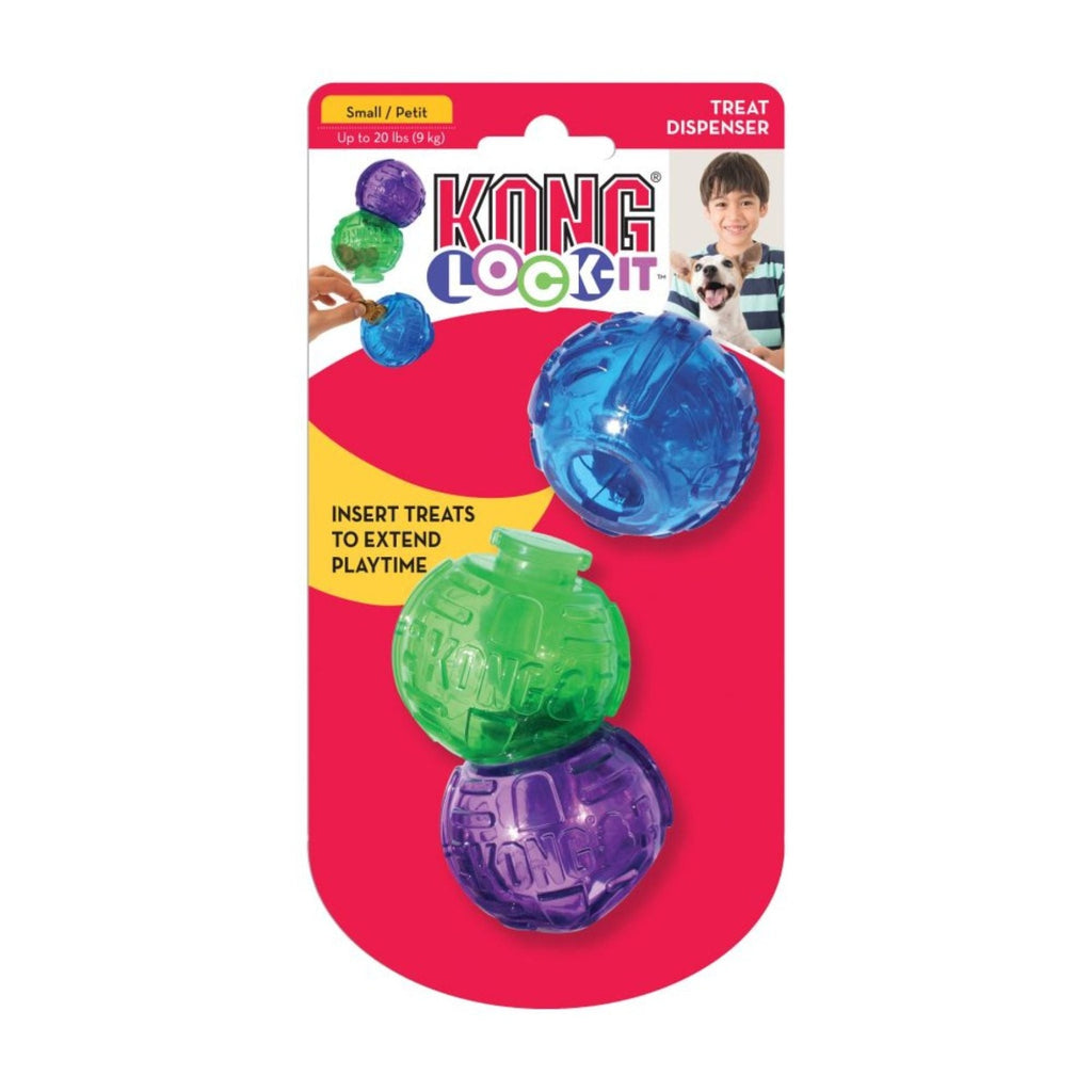 KONG Dog Toy - Lock-it 3-pk (1 Size)