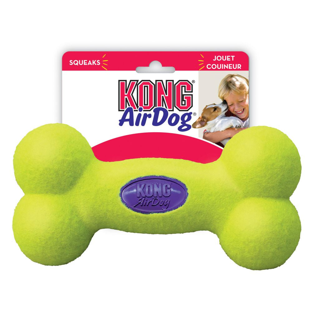 KONG Dog Toy - Airdog Squeaker Bone (3 Sizes)