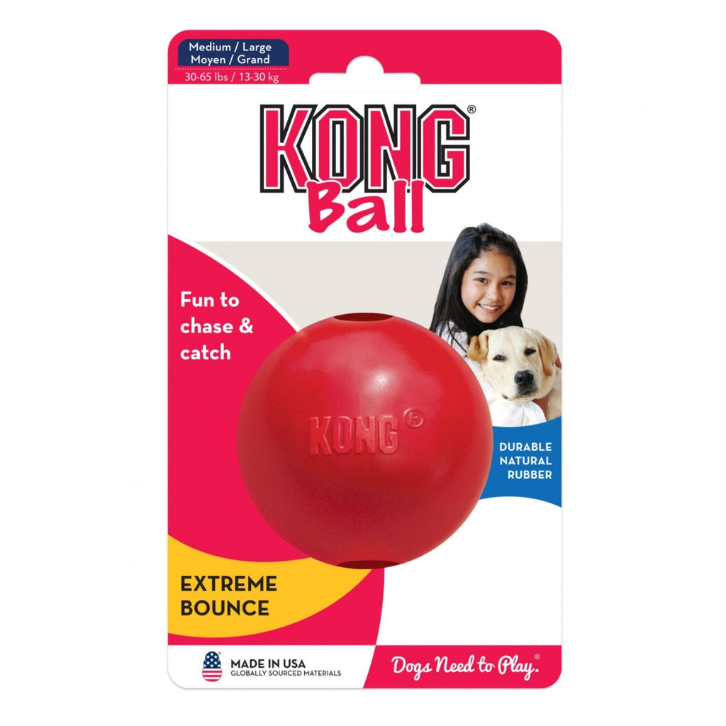 KONG Dog Toy - Ball (2 Sizes)