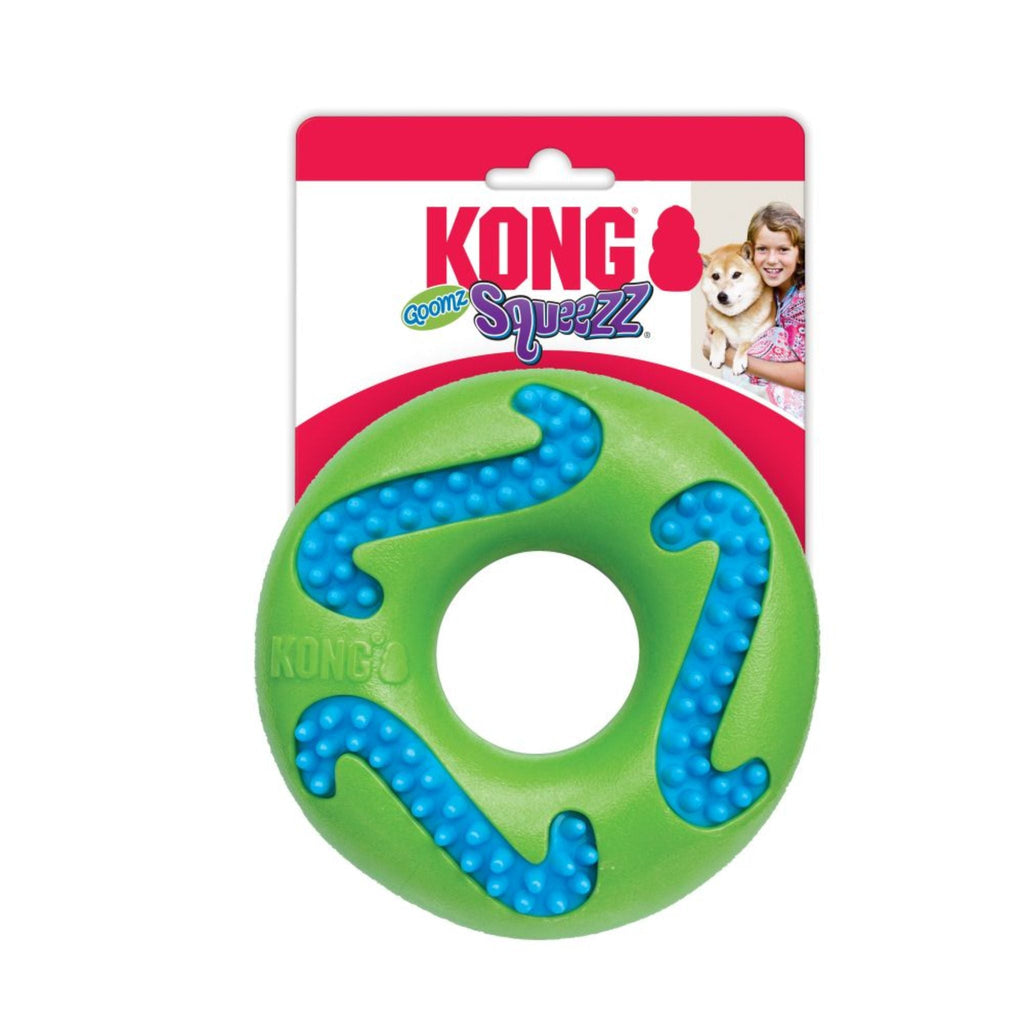 KONG Dog Toy - Squeezz Goomz Ring (L)