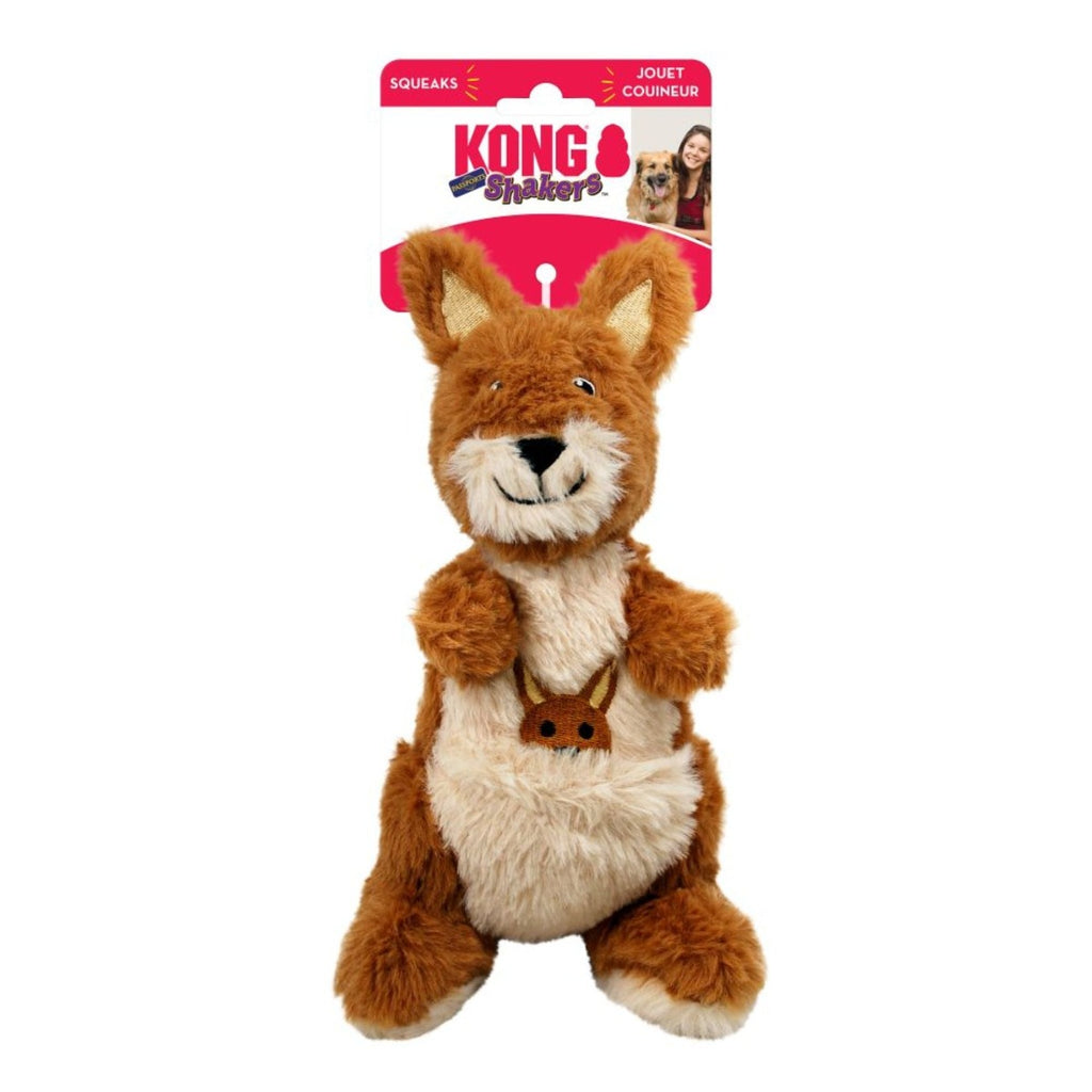 KONG Dog Toy - Shakers Passports Kangaroo (1 Size)