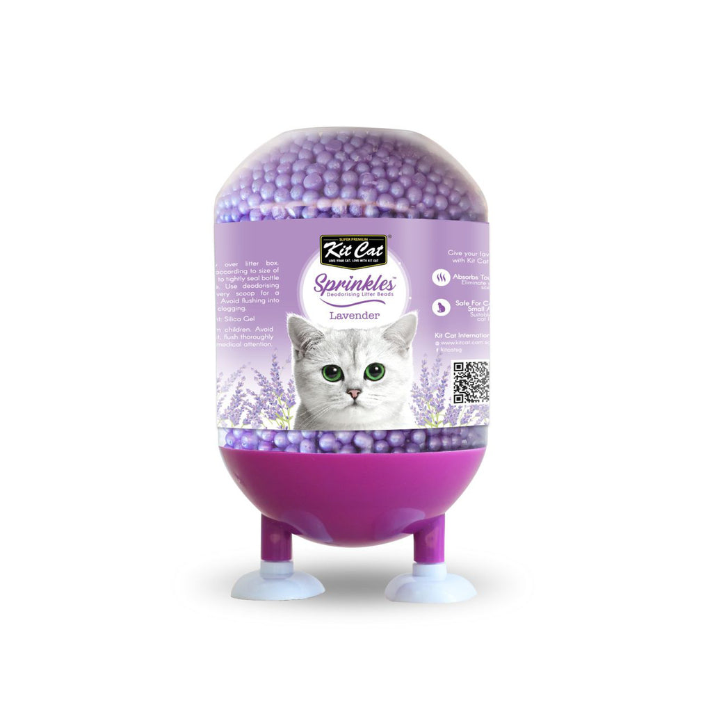 Kit Cat Sprinkles Cat Litter Deodoriser - Lavender (240g)