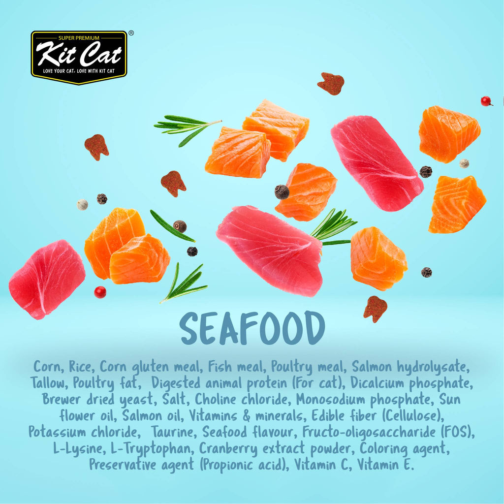  [CTN OF 50] Kit Cat Cranberry Crisps Cat Treats - Seafood (20g)