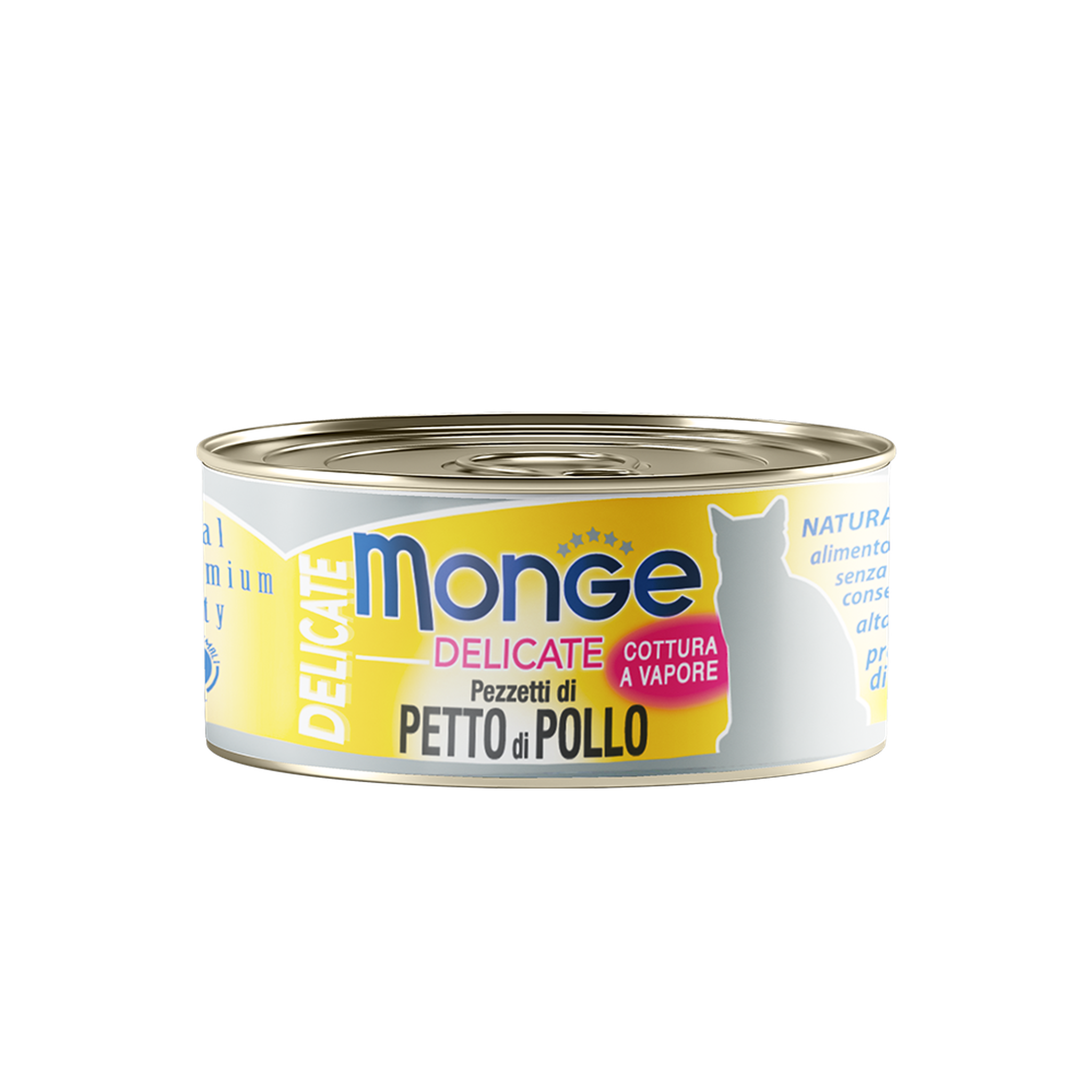 Monge Cat Canned Food - Delicate Tender Chicken (80g).