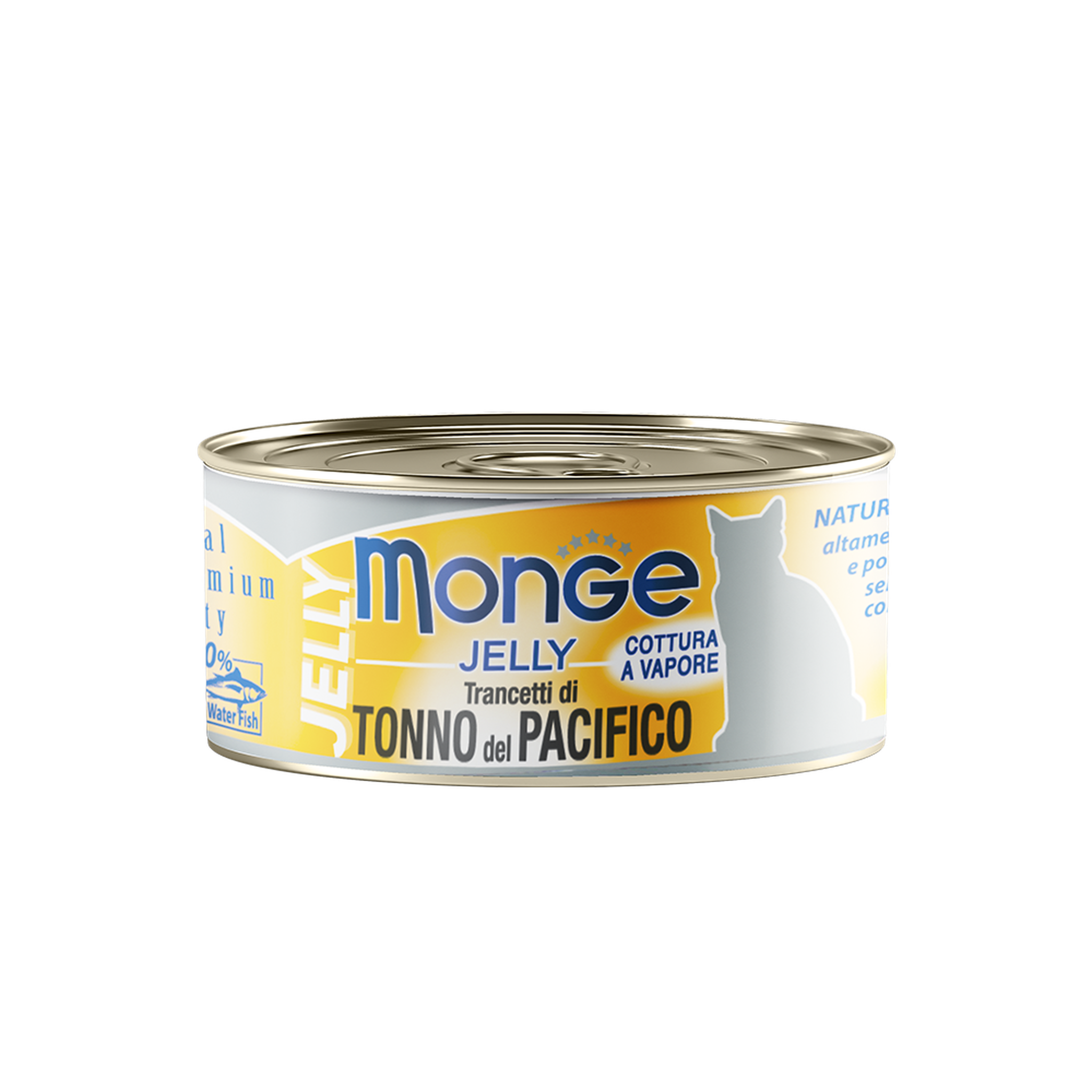 Monge Cat Canned Food - Jelly Yellowfin Tuna (80g).