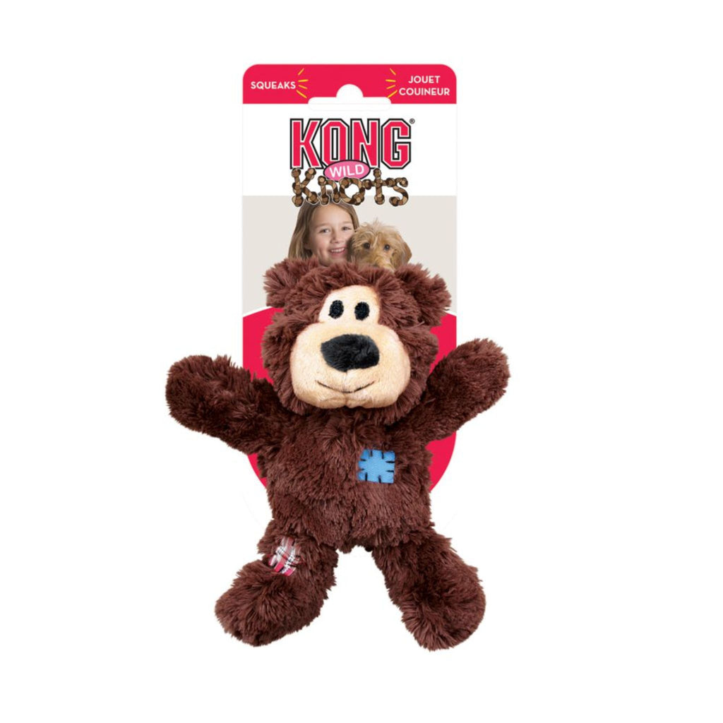 KONG Dog Toy - Wild Knots Bear (4 Sizes)