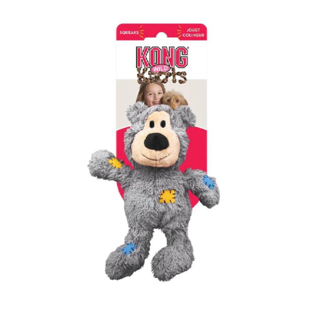 KONG Dog Toy - Wild Knots Bear (4 Sizes)