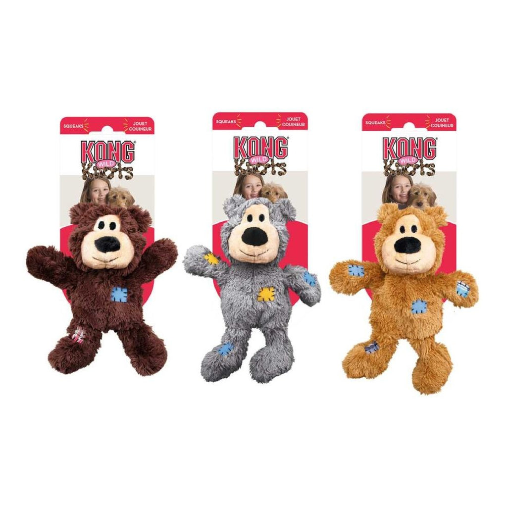 KONG Dog Toy - Wild Knots Bear (4 Sizes)