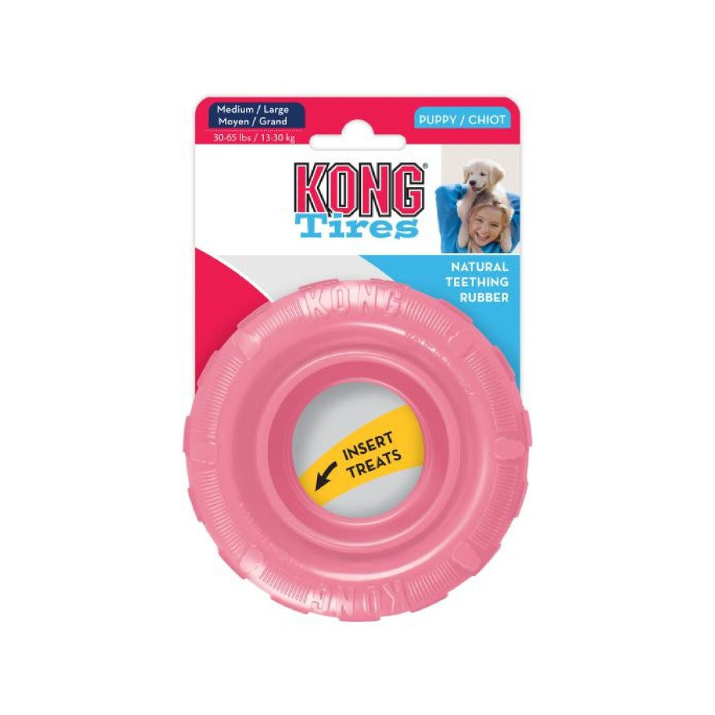 KONG Dog Toy - Puppy Tires (2 Sizes)