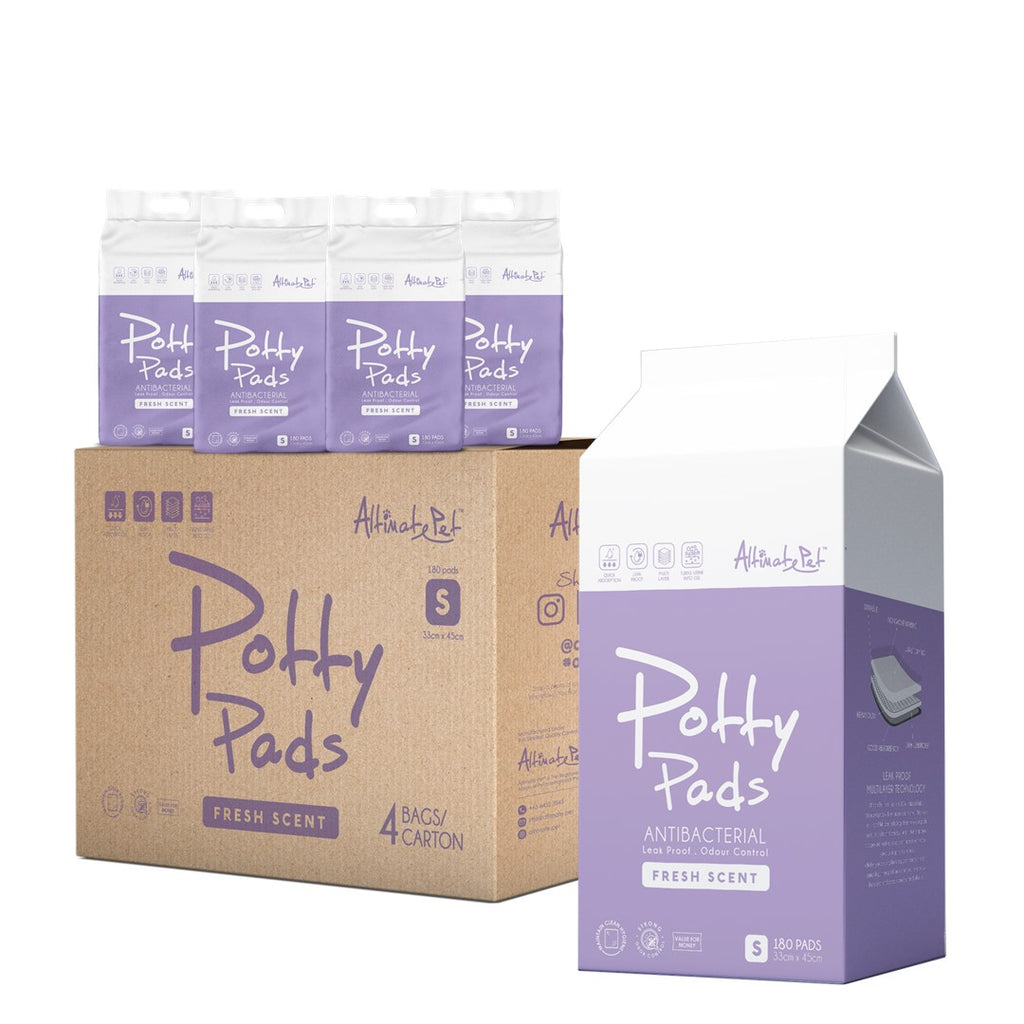 [CTN OF 4] Altimate Pet Antibacterial Fresh Scent Potty Pee Pads - S