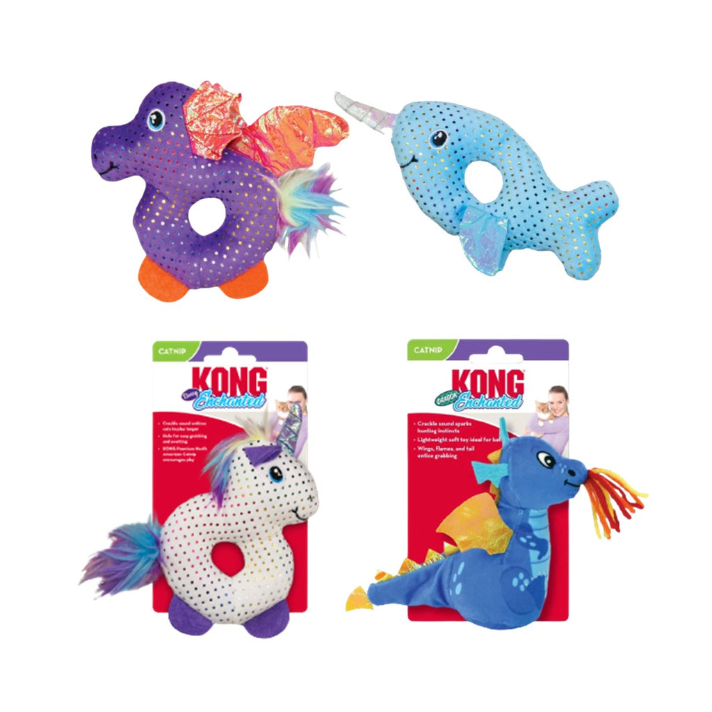 KONG Cat Toy - Enchanted Characters (1 Size)