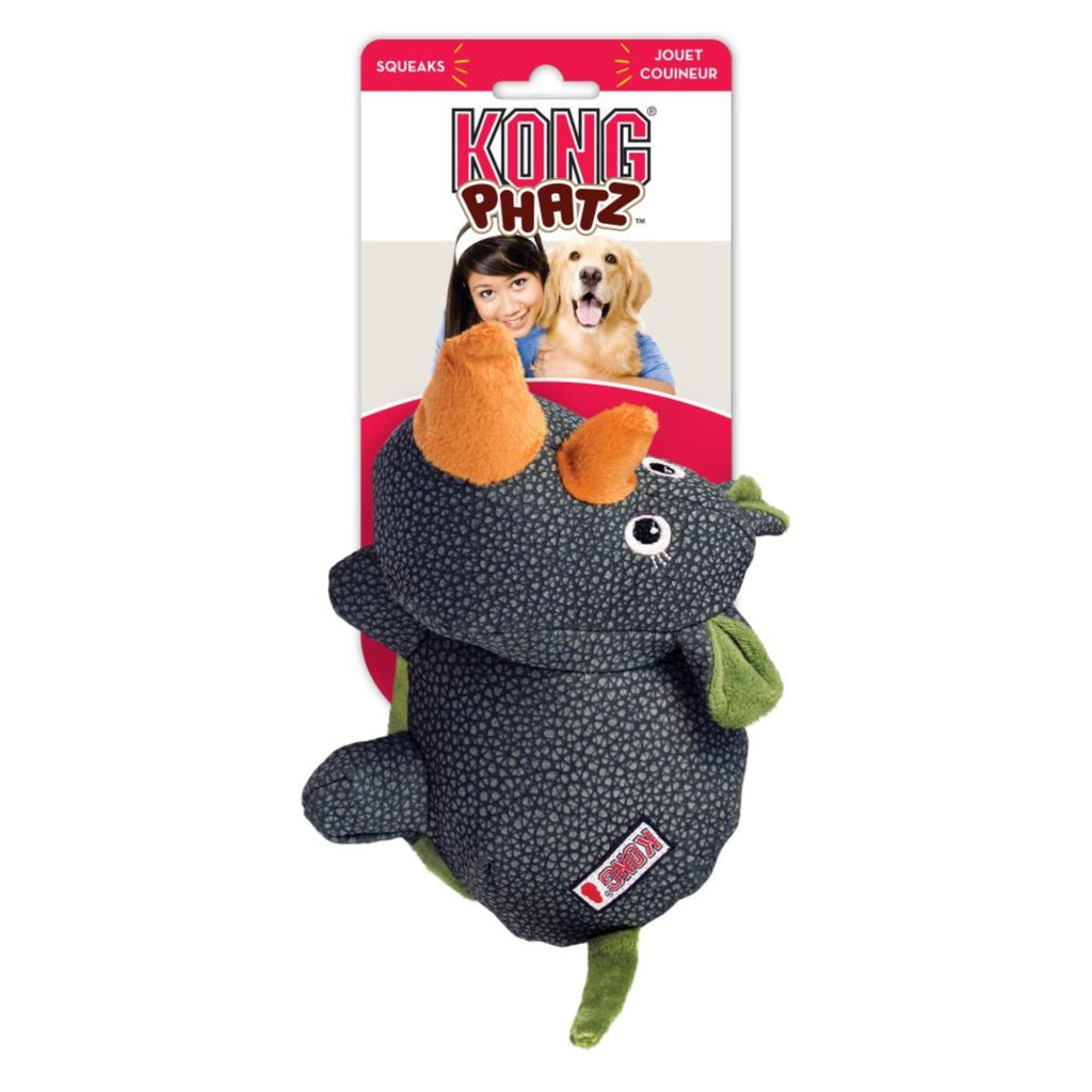 KONG Dog Toy - Phatz Rhino (2 Sizes)