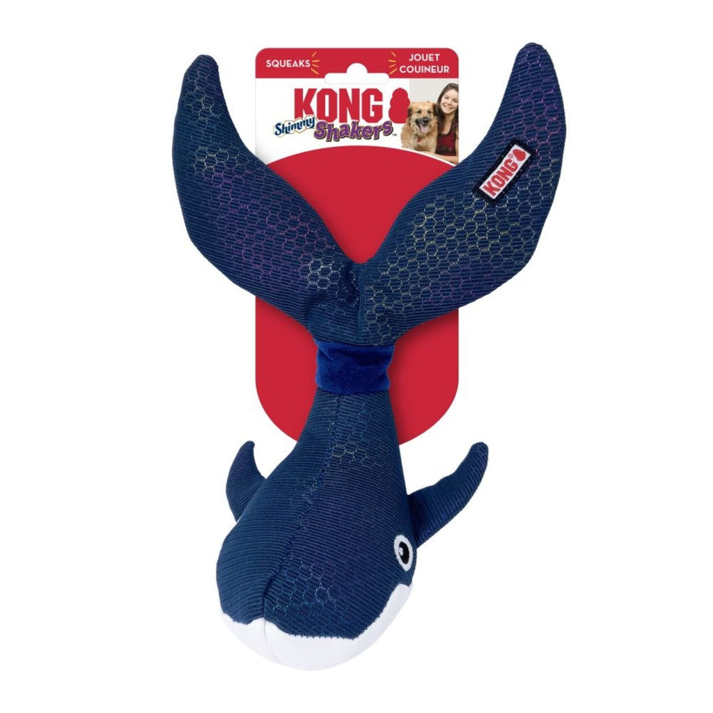 KONG Dog Toy - Shakers™ Shimmy Whale (1 Size)