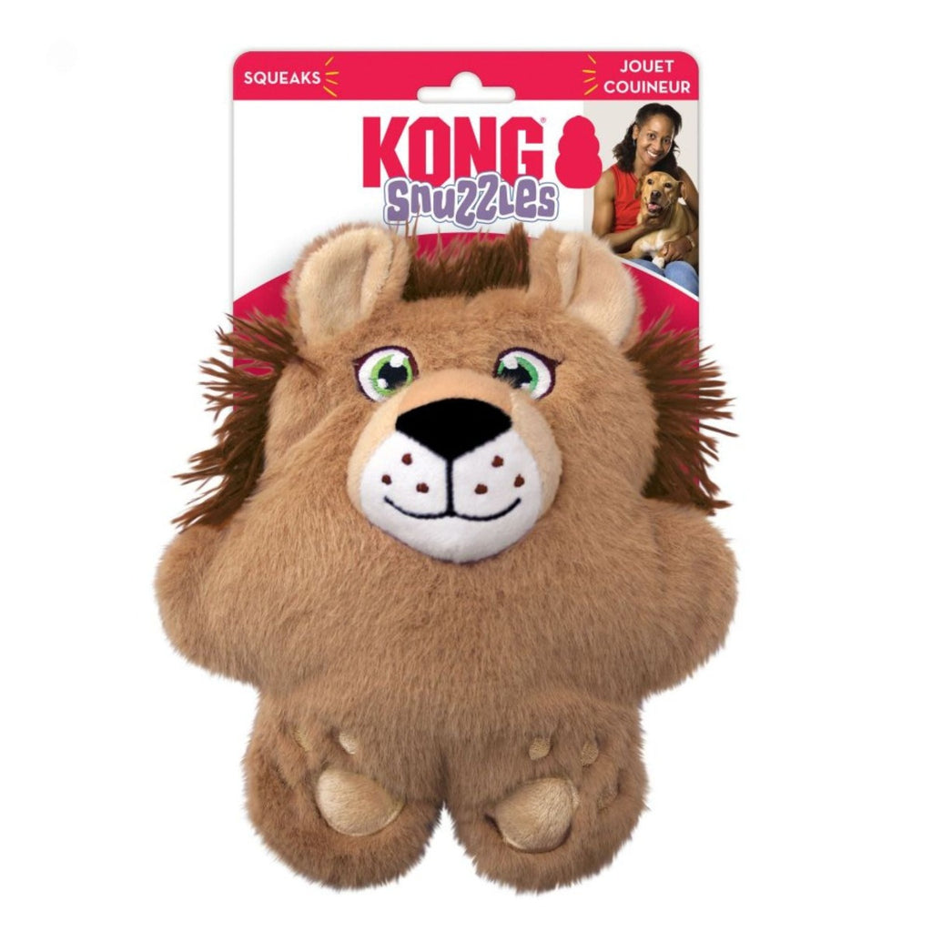 KONG Dog Toy - Snuzzles Lion (1 Size)