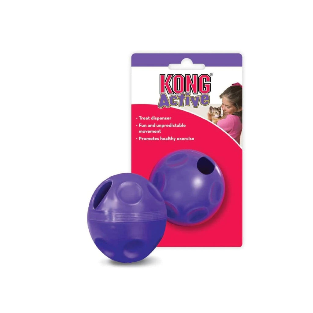 KONG Cat Toy - Cat Treat Dispensing Ball (1 Size)